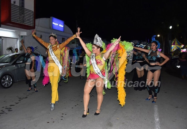 Felipe Carrillo Puerto.-   Con la participación de comparas encabezados por los soberanos   concluyen  las actividades del  tradicional  Carnaval de Felipe Carrillo Puerto