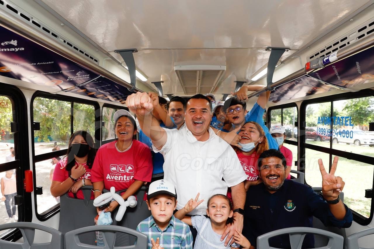 Presentan nueva ruta “Circuito Aventura” para visitar parques y centros de diversión en Mérida