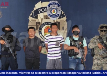 Motociclistas detenidos cuando manipulaban marihuana