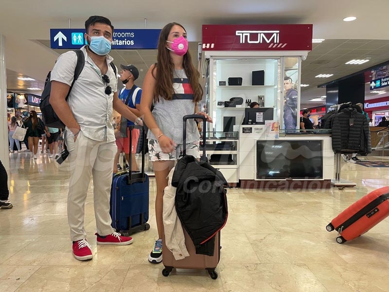 Aeropuerto de Cancún mantiene cifras por encima de 500 vuelos diarios