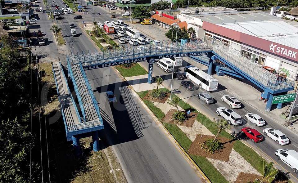 Solidaridad embellecerá el tramo municipal del camellón central de la 307