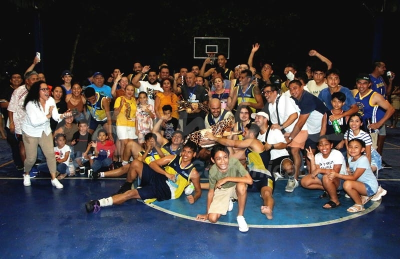 Los Dorados de Playa del Carmen, campeones del Circuito Quintanarroense de Basquetbol