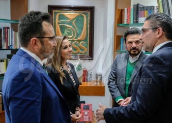 Gobernadora Mara Lezama gestiona ante el IMSS recursos para mejorar servicios de