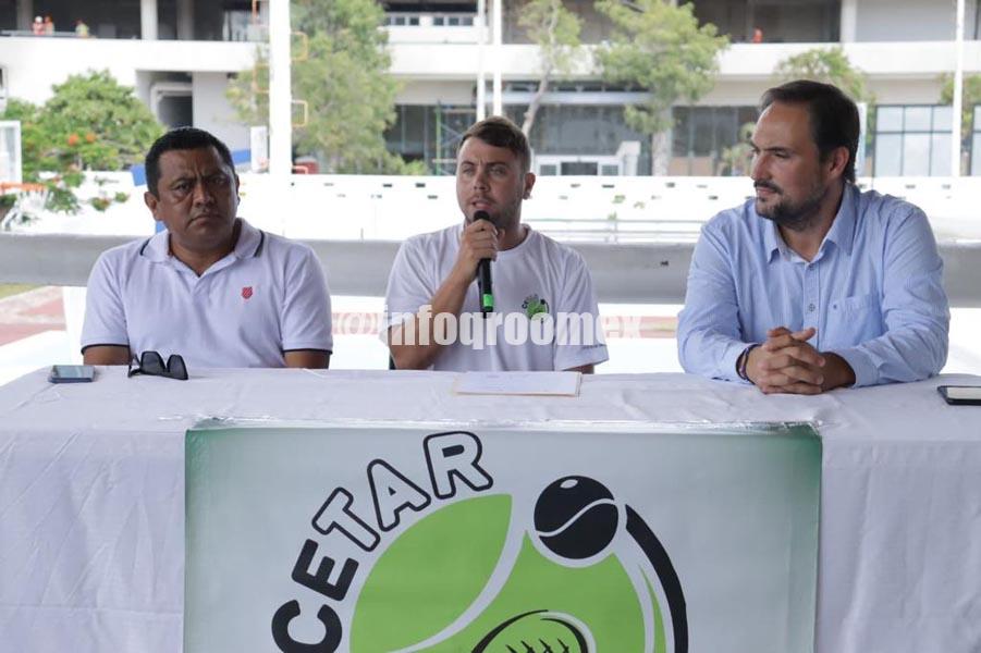 Solidaridad recibe el Primer Torneo Nacional de Tenis, Grado Cuatro