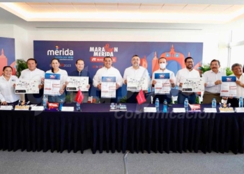 Presentan el Maratón Internacional de Mérida 2023