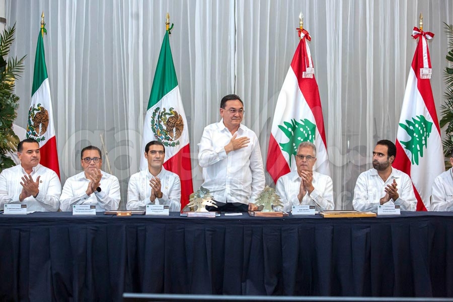 Reconocen contribución de la sociedad libanesa para la construcción del Yucatán actual