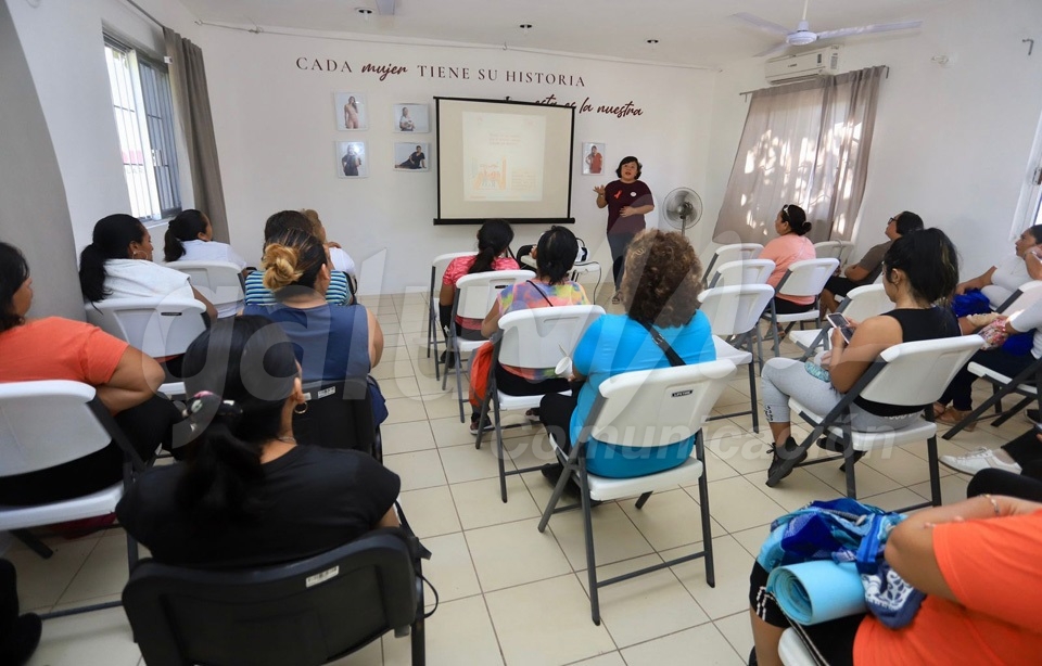 DIF de Benito Juárez fortalece prevención a la violencia contra las mujeres
