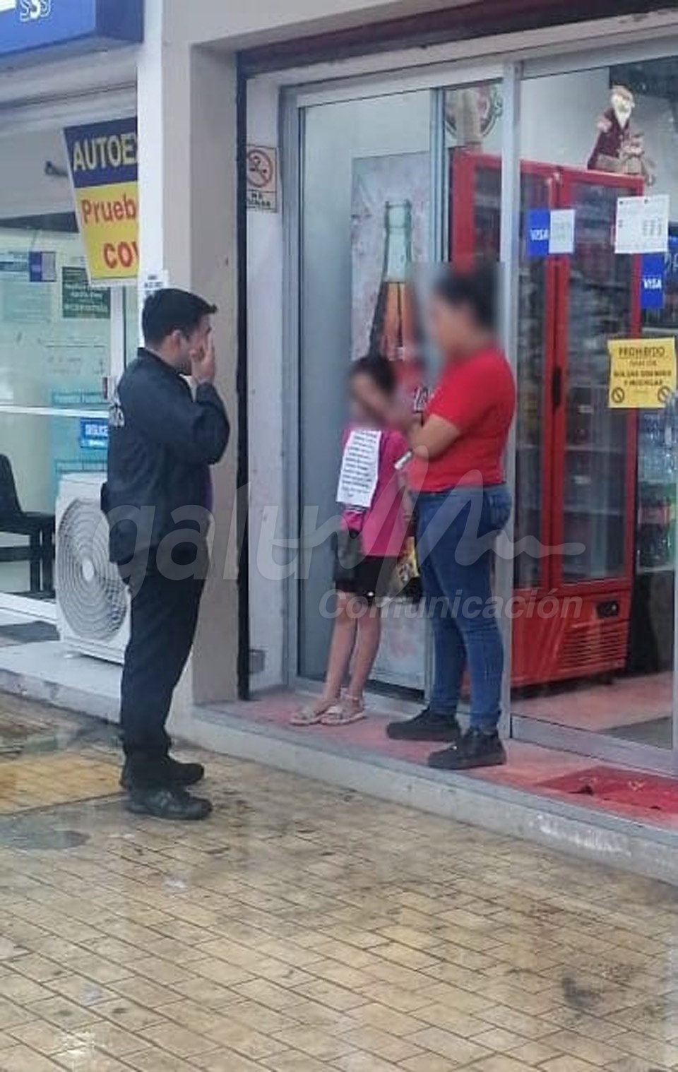 Rescatan en Cancún a una menor, golpeada y con un cartel que decía estar castigada