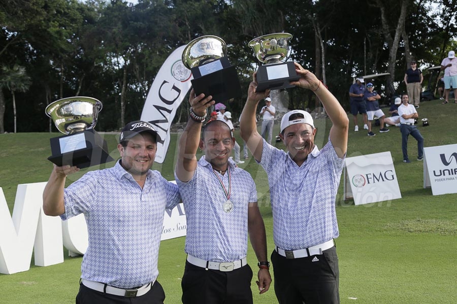 El Club Campestre de la CDMX gana el LXVII Nacional Interclubes de Golf en Tulum