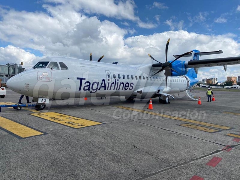 Tag Airlines fortalece su flota con un nuevo avión ATR 72