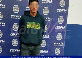 Detenido luego de amenazar a una mujer con un cuchillo y robarle sus pertenencias