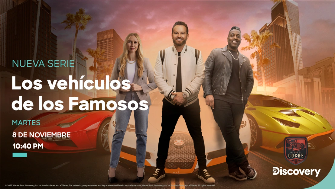 Discovery presenta una mirada al fascinante mundo de la venta de autos de lujo en “los vehículos de los famosos”