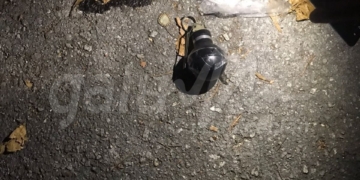Aseguran una granada explosiva en colonia de Playa del Carmen