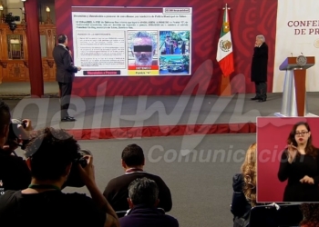 Mencionan en “mañanera” de AMLO el caso del policía asesinado por un canadiense en Tulum