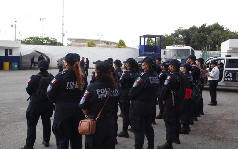 Refuerza la vigilancia policiaca con motivo del Buen Fin