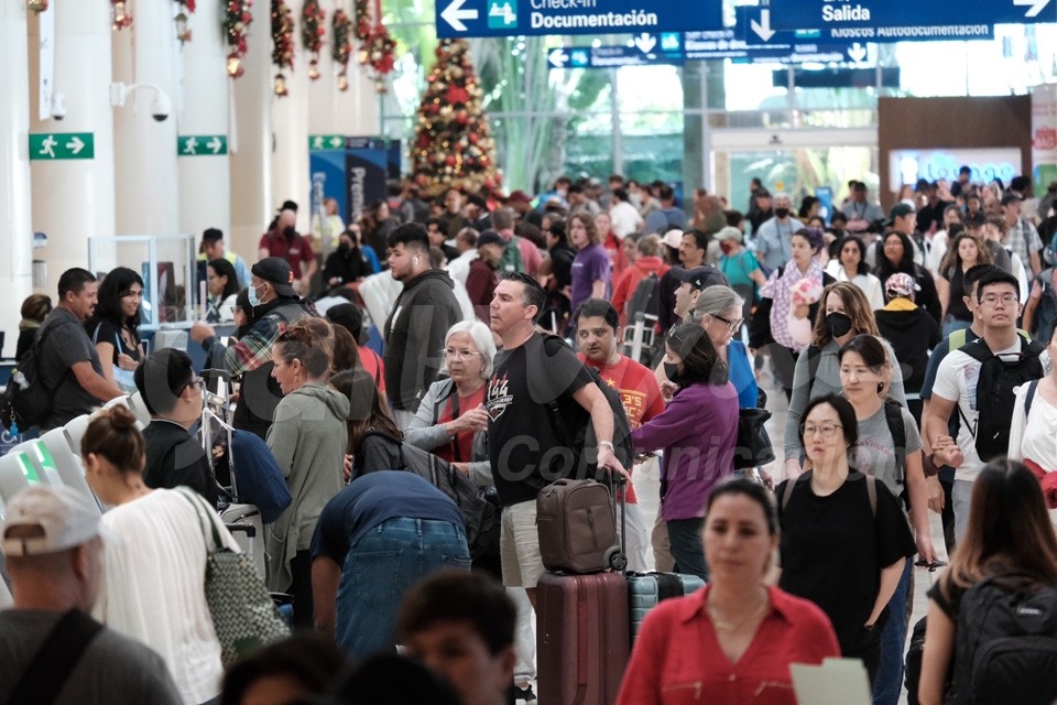 Aeropuertos de ASA reportan alza de más de 25 por ciento de pasajeros en 2022, respecto a 2021