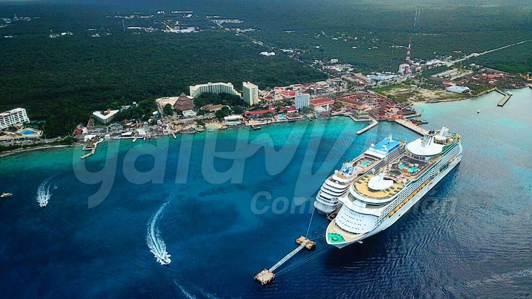 Muelles de Quintana Roo cierran el año con casi 4 millones de visitantes de crucero