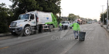 Operativo de recolección de basura durante vacaciones arroja buen resultado en Puerto Morelos