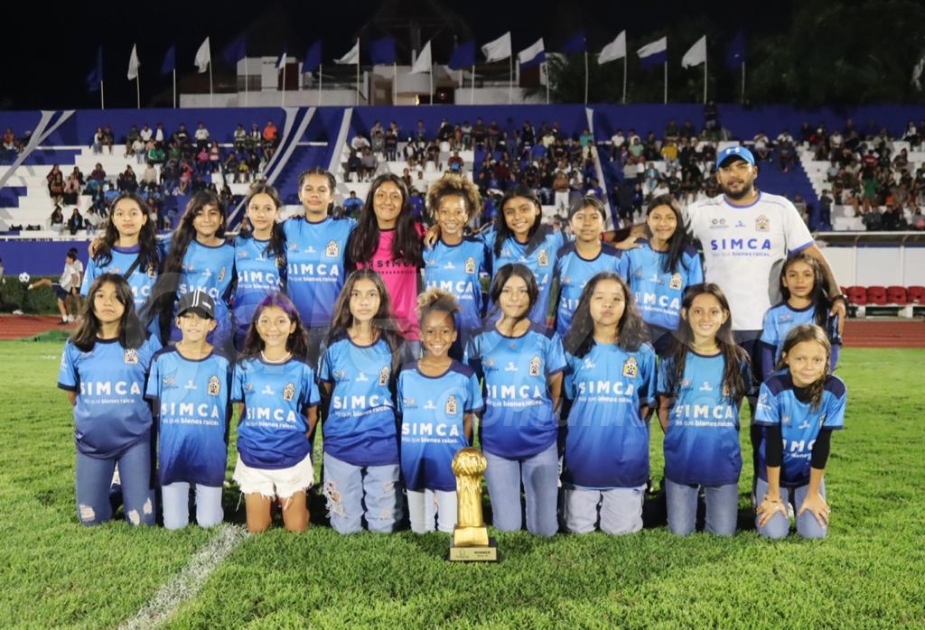 Afición reconoce triunfo del Inter Playa femenil sub-14 en torneo internacional