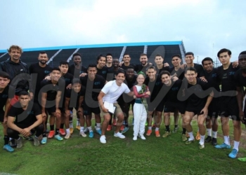 El Cancún F.C. vivió un día diferente, muy emotivo durante su preparación para enfrentar ni más ni menos