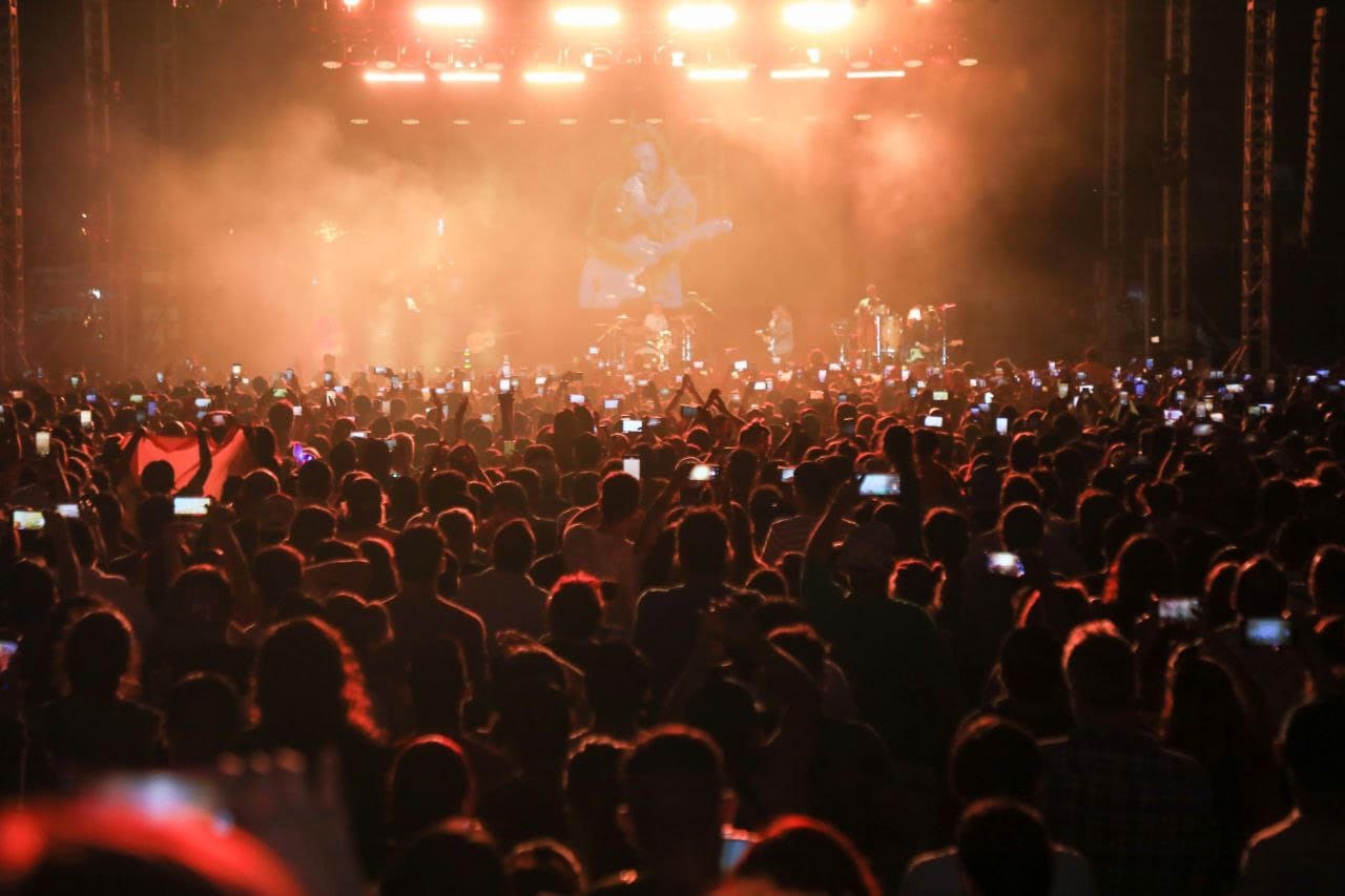 Exitosa presentación de Juanes en Carnaval de Solidaridad