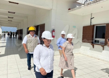 Revisan infraestructura del Palacio de Gobierno por el sismo