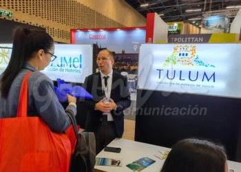 Hoteleros de Tulum, presentes en feria de Colombia