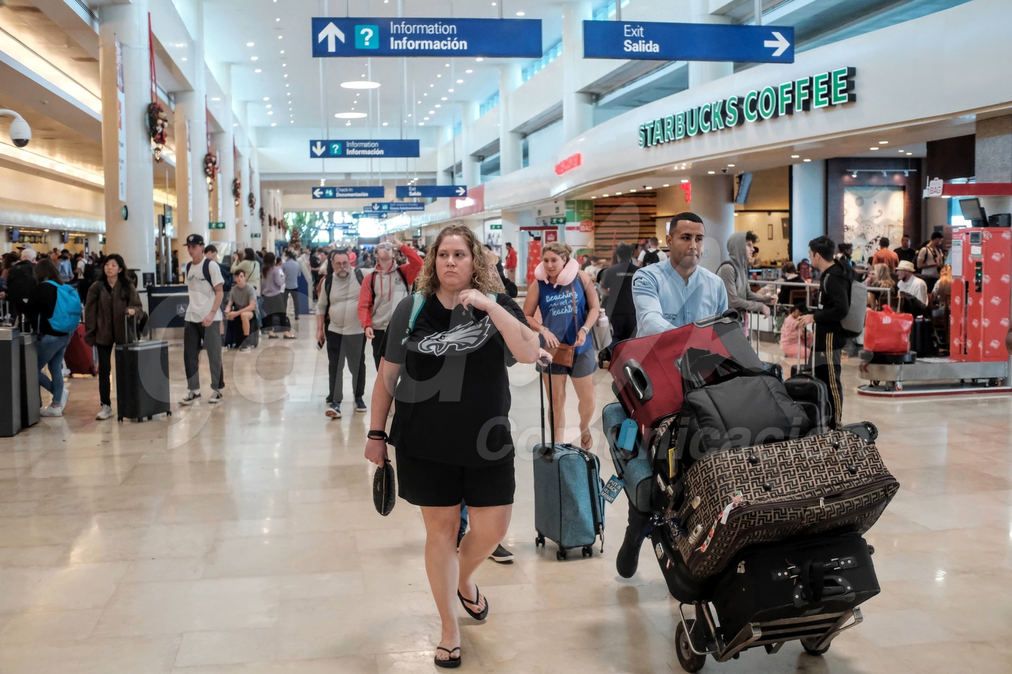 Aeropuerto de Cancún reporta jornada dominical con 580 operaciones