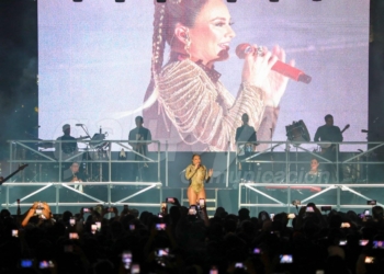 María José se presenta con éxito en Carnaval de Playa del Carmen