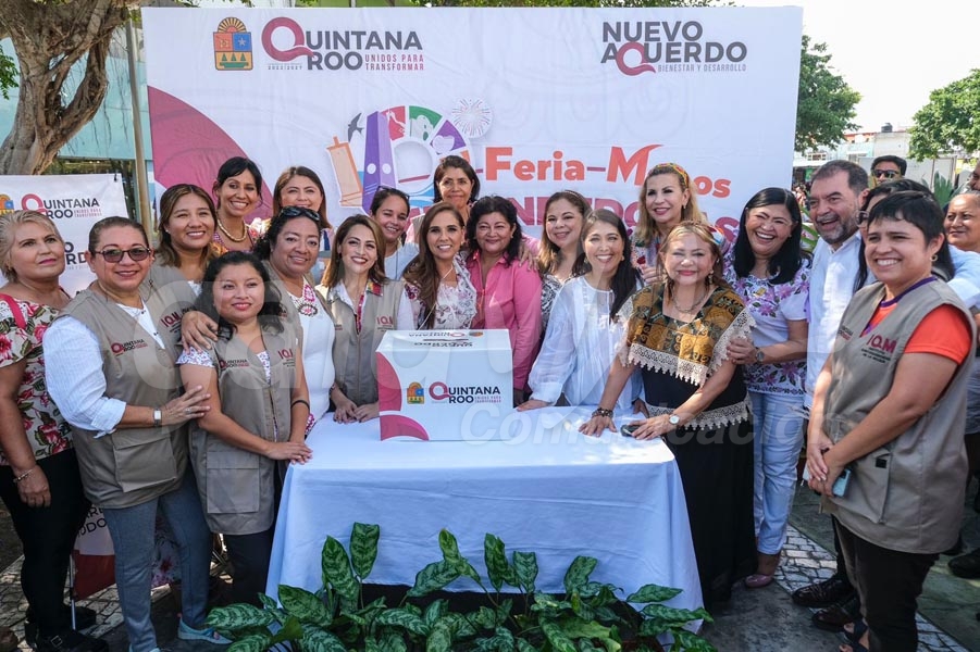 Gran participación de mujeres en la Feria Manos Emprendedoras en Cancún