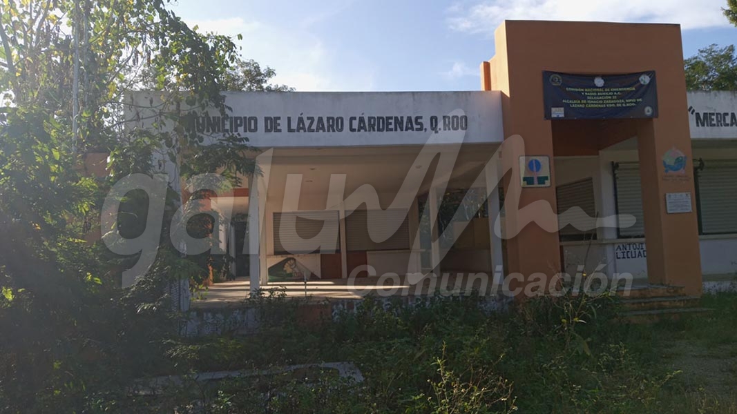 Mercado municipal inoperante por saqueos