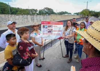 Mejoran vialidades de acceso al aeropuerto de Chetumal