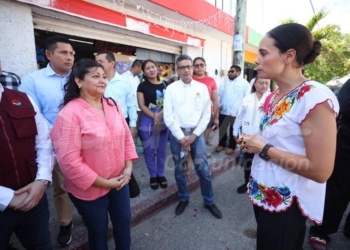 Instalan mesa de seguridad en el parque “del crucero” de Cancún
