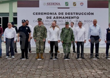 Destruidas 154 armas de fuego aseguradas en lo que va del año