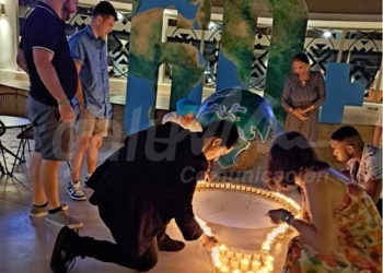Desde Tulum, niños hacen una promesa de cuidar el medioambiente