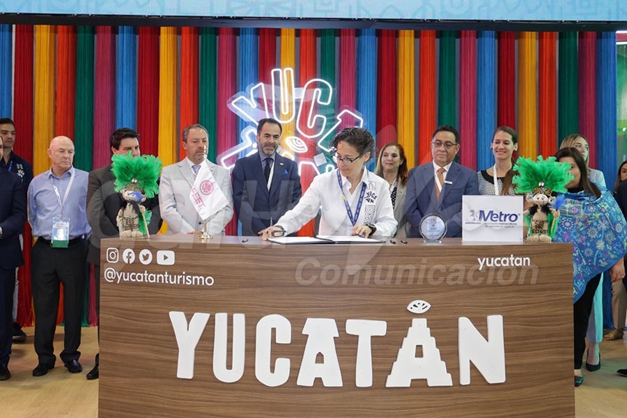 Yucatán mantiene vínculos con socios comerciales durante el Tianguis Turístico de México