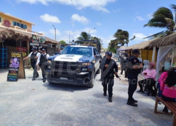 Aumenta el patrullaje policiaco en Mahahual