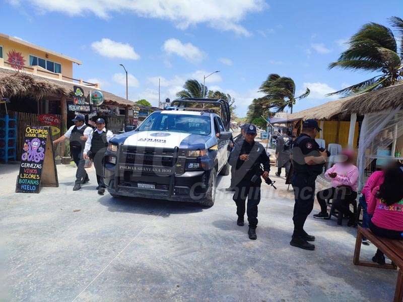 Aumenta el patrullaje policiaco en Mahahual