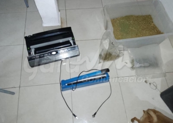 Aseguran cerca de 3 kilogramos de marihuana en una casa cateada en Cancún