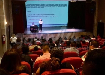 Imparten en Cancún conferencia sobre control de detenciones