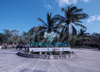 Visitantes del Parque Cancún dan ejemplo de cuidar el medioambiente
