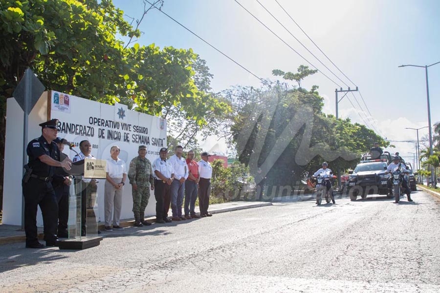Inicia Operativo Vacacional de Semana Santa en Carrillo Puerto
