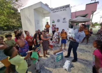 Inicia taller de costura para mujeres de la comunidad de Francisco Uh May