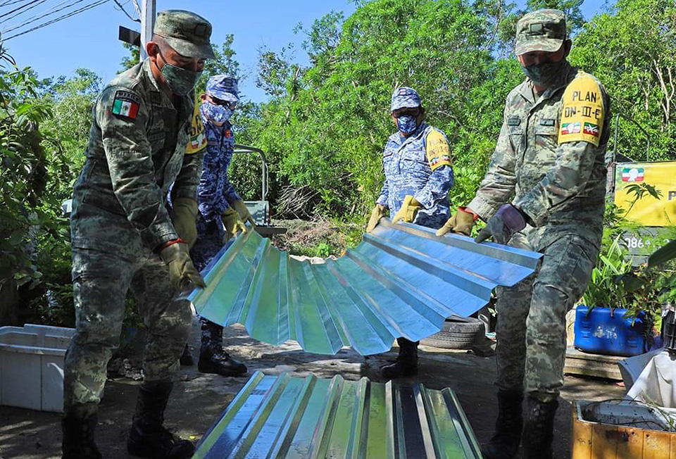 Ejército y Marina, listos para la temporada de huracanes