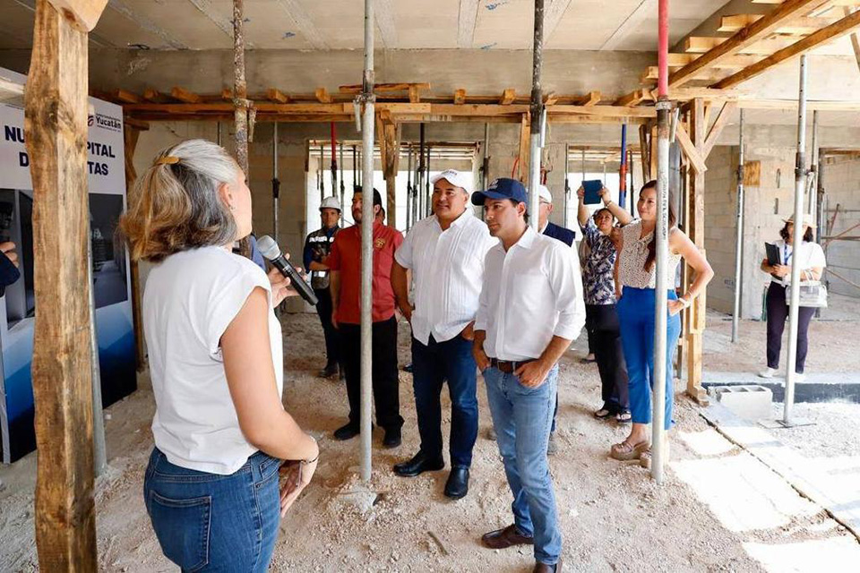 Avanza edificación del primer Hospital Veterinario Público en el Sureste