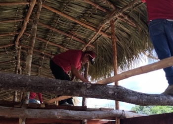 Protección Civil inspecciona plaza de toros portátil en Kantunilkín