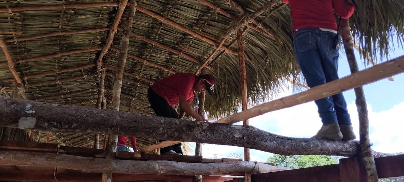 Protección Civil inspecciona plaza de toros portátil en Kantunilkín
