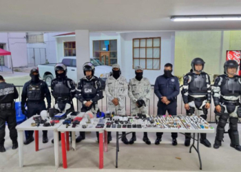 Retiran de las calles y cárceles de Quintana Roo armas y drogas