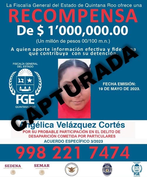 Se entrega voluntariamente involucrada en desaparición de Fernanda Cayetana