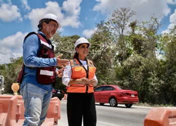 Destacan beneficios de obras viales en Q.Roo